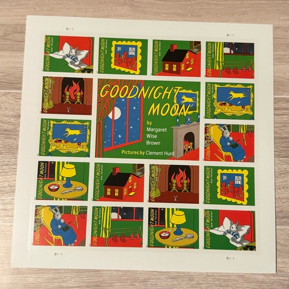 Other - 16 Goodnight Moon Collectible Forever Stamps
